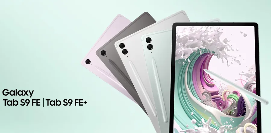 Samsung Galaxy Tab S9 FE X516 10.9 cala 8/256 GB / 5G / rysik S-Pen / miętowy